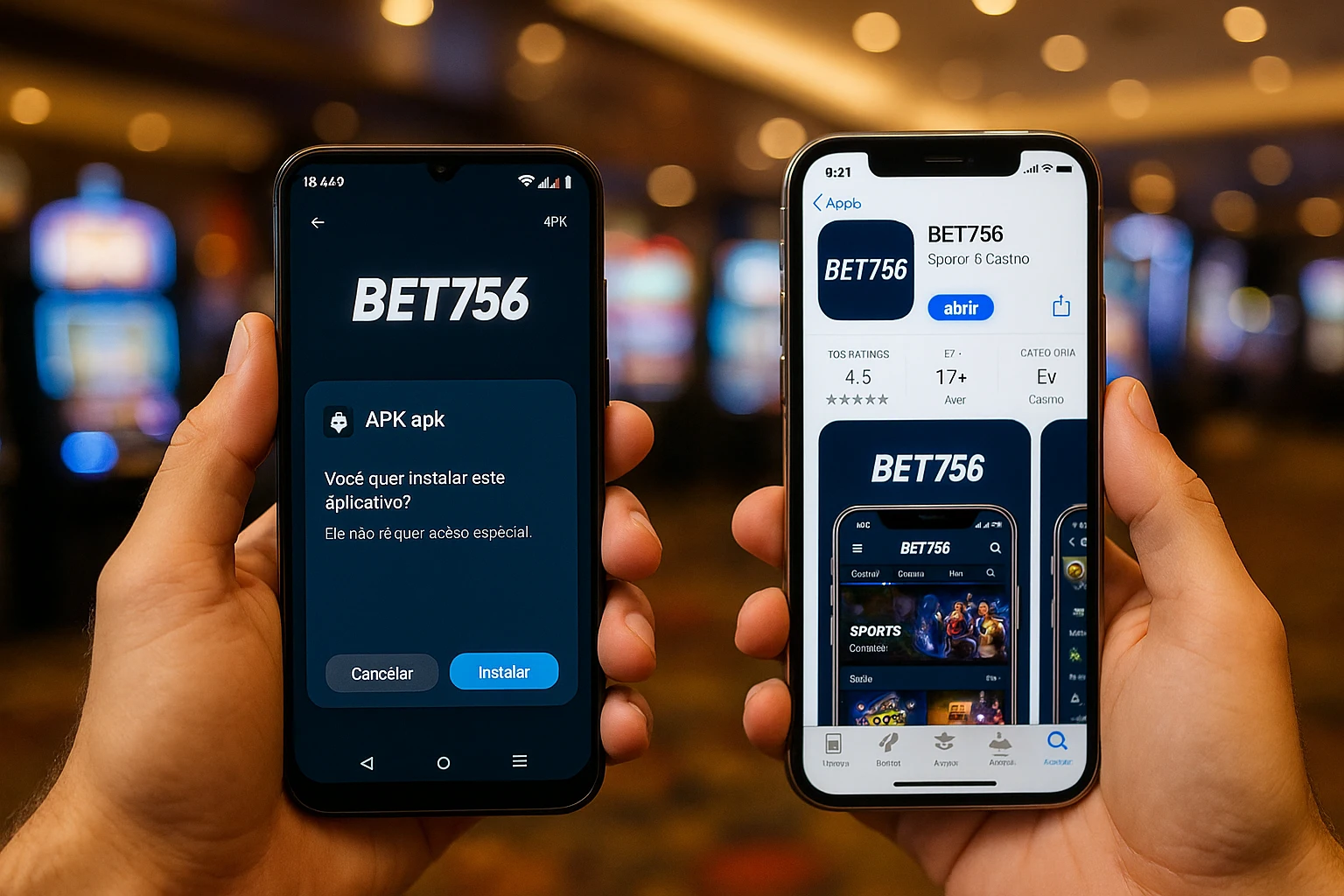Baixar o BET756 Cassino App