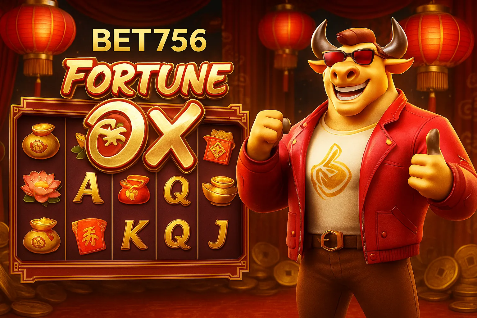 Fortune Ox no BET756 - Aposte Agora e Reivindique Seus Ganhos
