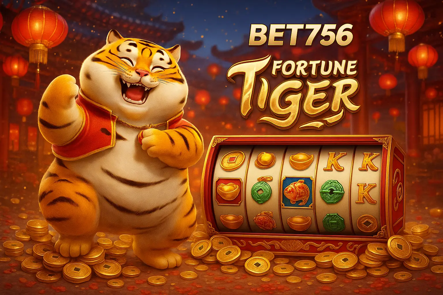 Fortune Tiger é um jogo imperdível no BET756 Casino