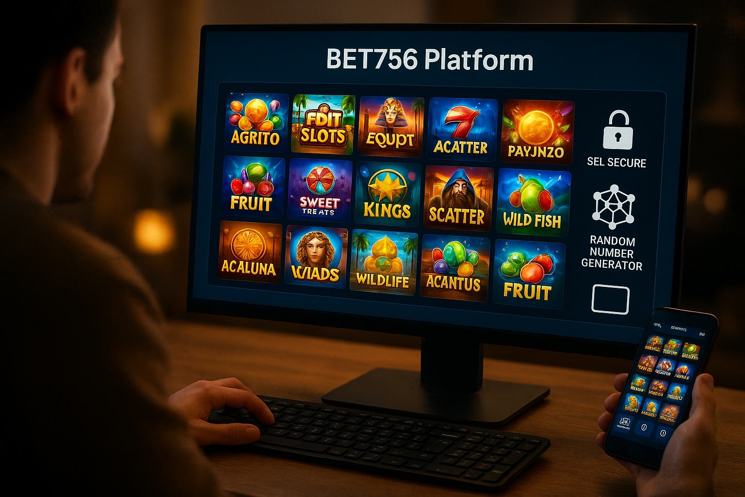 Jogos de Slot no Casino Online BET756